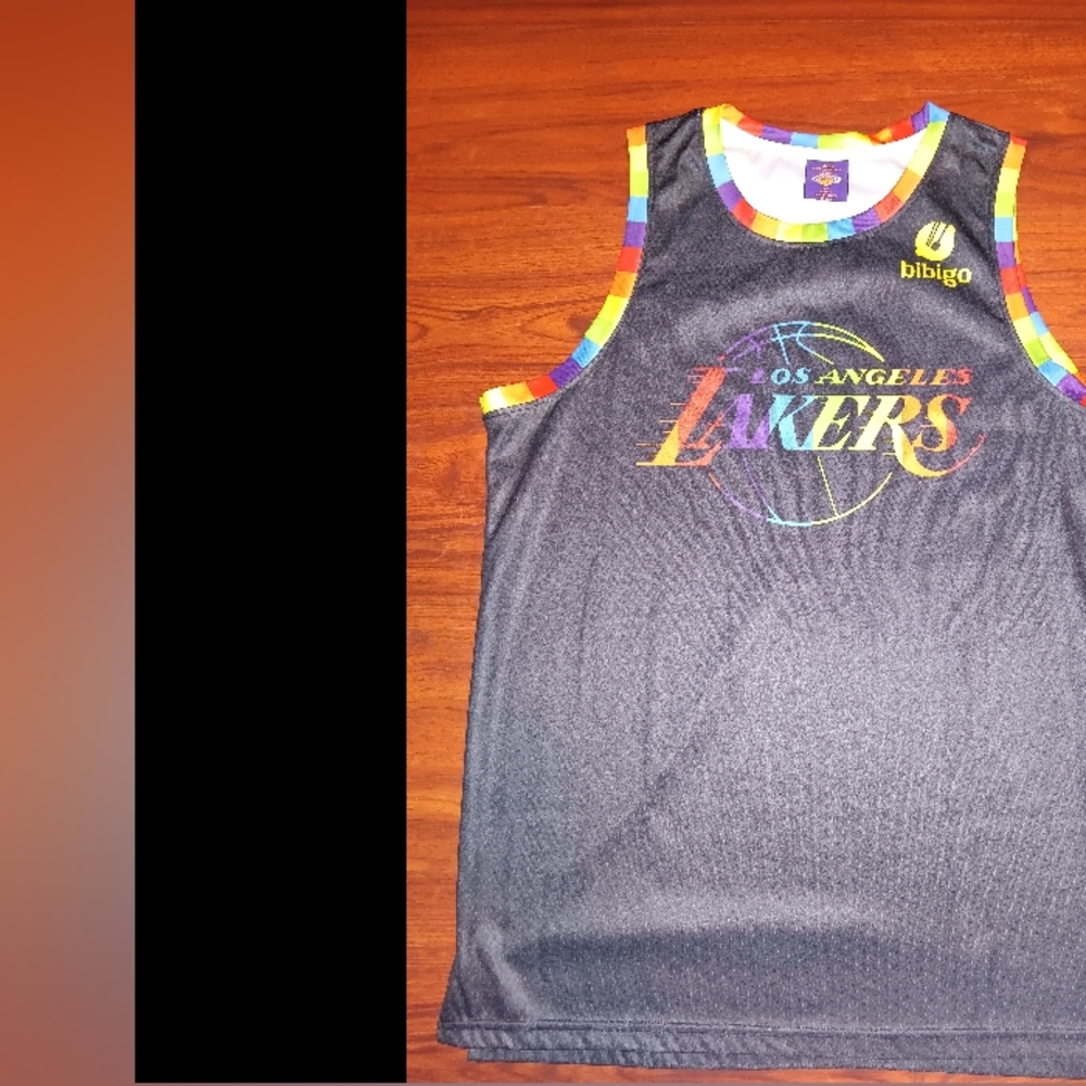 LAKERS Rainbow PRIDE NIGHT JERSEY (Exclusive) XL
